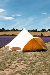 5m Star Bell Tent Canvas Lite 200gsm Sandstone