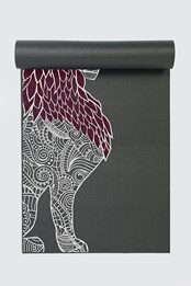 Designed Sticky Yoga Mat 6mm Lion Heart