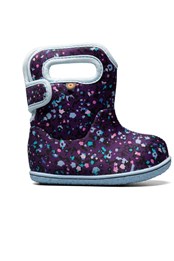 Little Textures Kids Waterproof Boots Purple