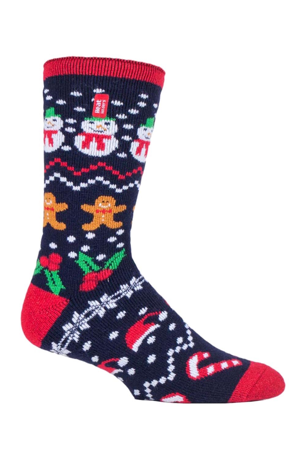 Mens Lite Thermal Christmas Socks