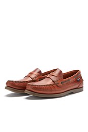 Gaff II G2 Slip-On Mens Leather Boat Shoes Seahorse