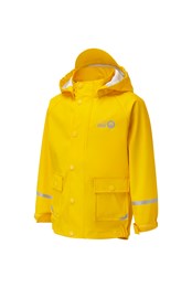 Forest Ranger Kids PU Waterproof Jacket Yellow