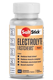 60 Electrolyte FastChews Chewable Tablets Perfectly Peach