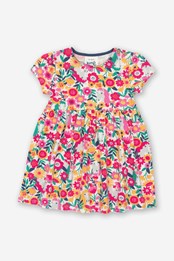 Peek-A-Pony Baby/Kids Organic Cotton Dress Multi