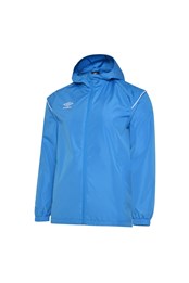 Mens Hooded Waterproof Jacket Ibiza Blue/Brilliant