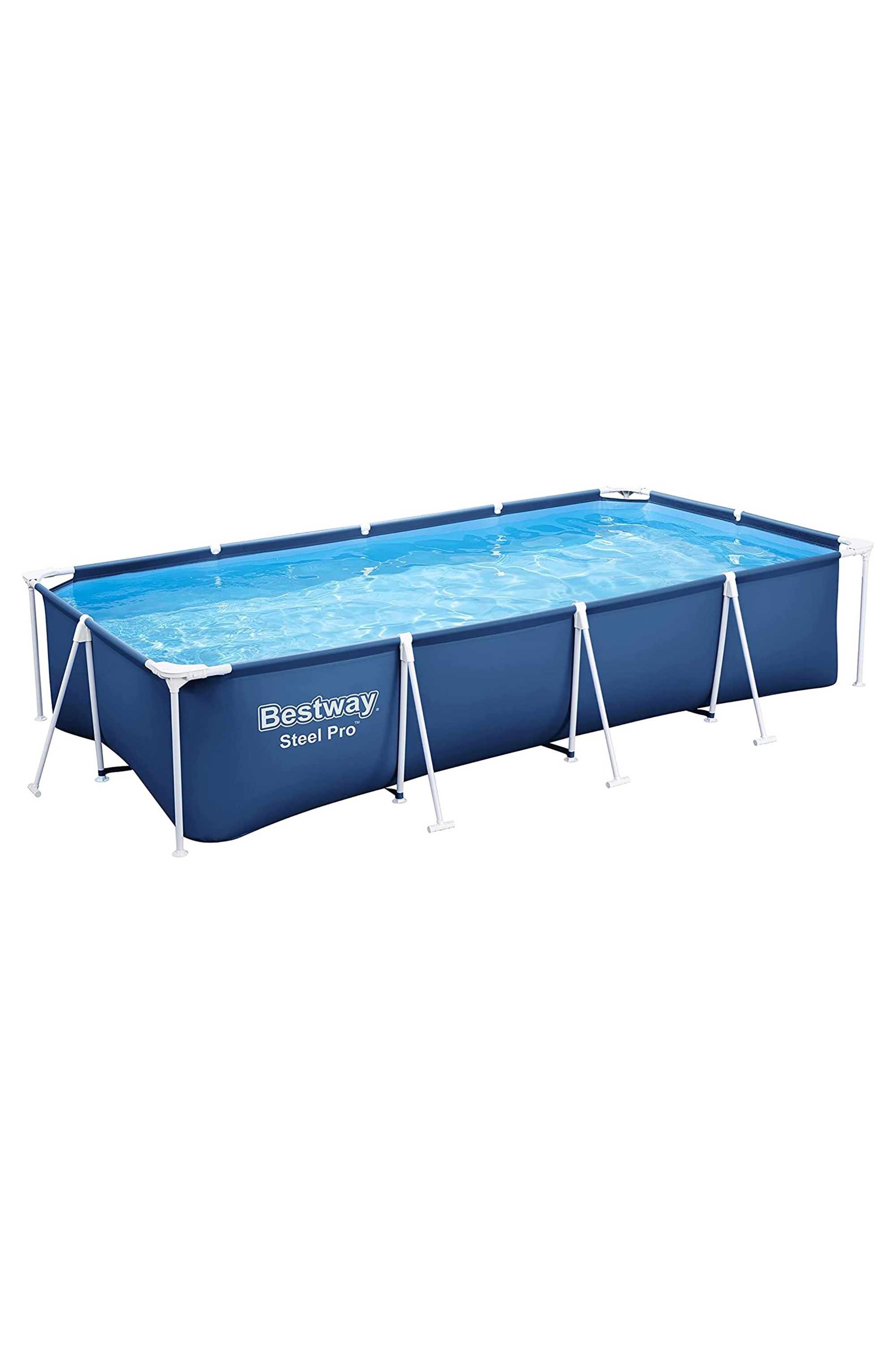 Steel Pro 13’1" x 6’11" Swimming Pool Set -
