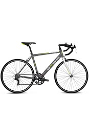 Basis Phantom 700c Adult Road Bike 20" Frame Gloss Grey/Lime/White