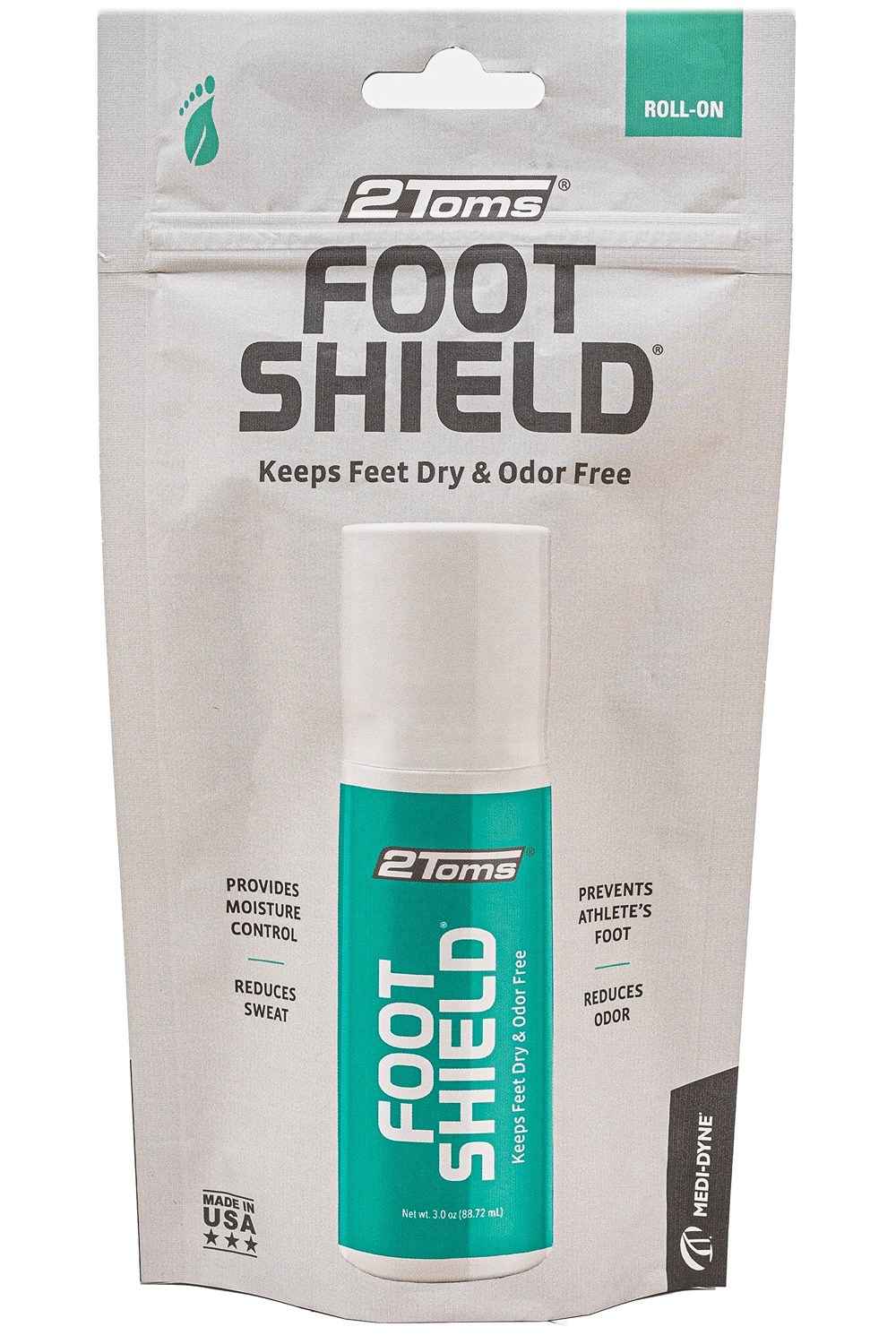 FootShield Roll On for Foot Odour Prevention 90ml -