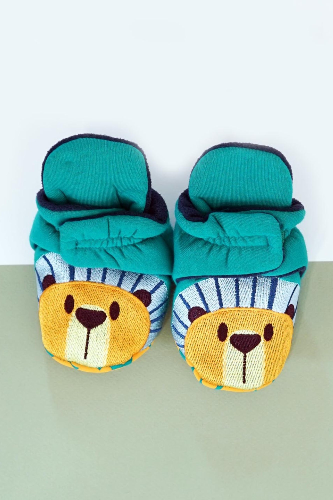 Frankie The Lion Baby Booties -