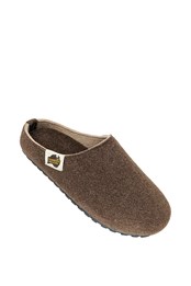 Outback Womens Slippers Chocolate/Cream