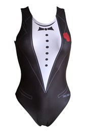 Suits You! Hydrasuit Swimsuit Black/White
