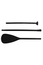Adjustable SUP Paddleboard Paddle Black