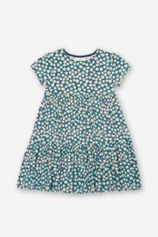 Daisy Fields Baby/Kids Peplum Dress Blue Daisy Fields