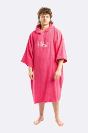Adults Hooded Change Robe Pink