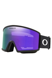 Target Line L Unisex Snow Goggles Matte Black/Violet Iridium