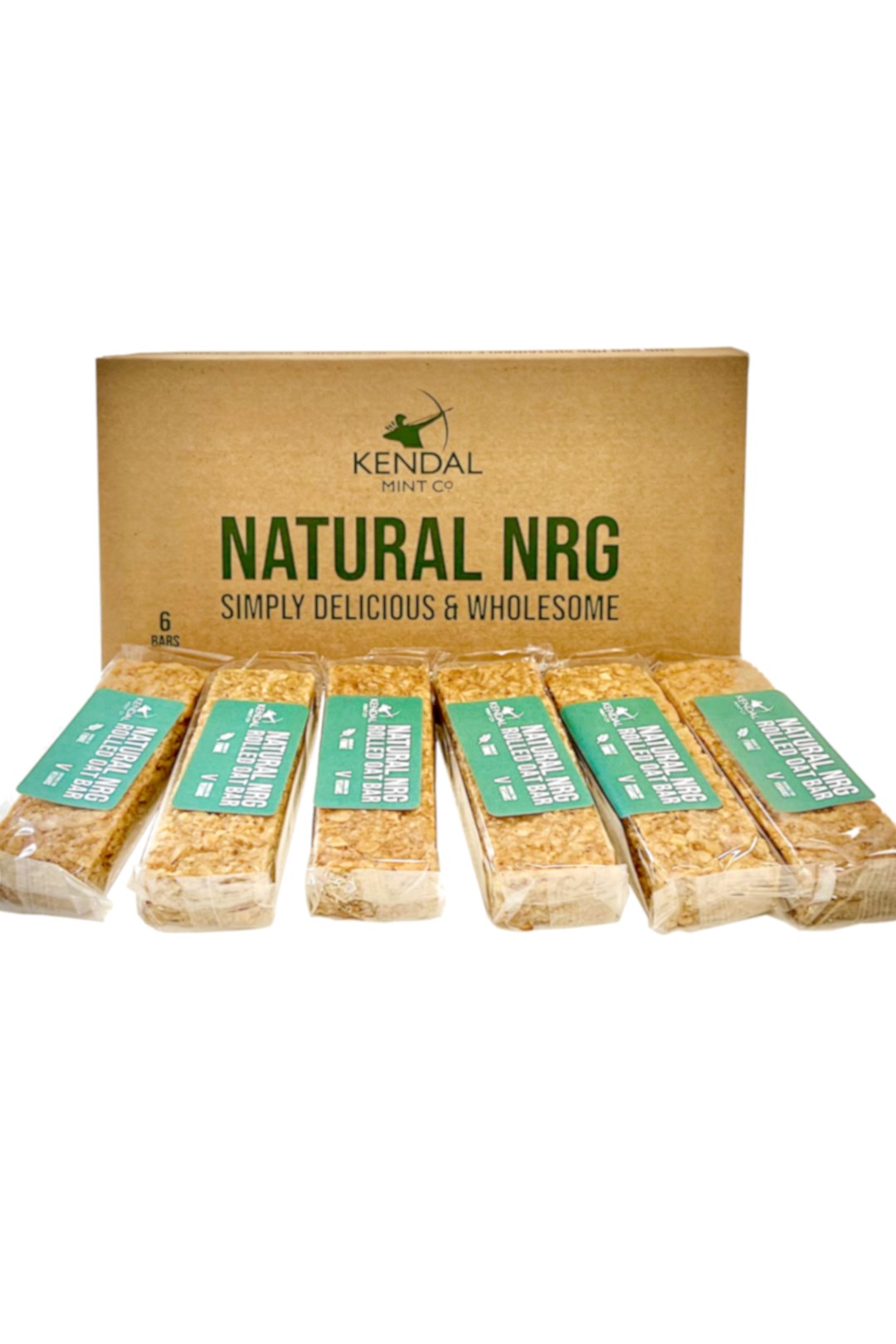 KMC Natural Oat Energy Bar (vegan) 6 Bars -