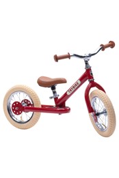 Steel 2 in 1 Balance Trike Vintage Red