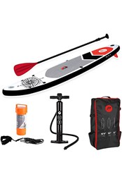 Nautical 305cm Extra-Deep Stand-Up Paddleboard White/Red/Black