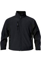 Bonded Teflon® Mens DWR Wind Repellent Jacket Black