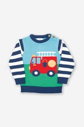 Fire Engine Baby/Kids Jumper Multi