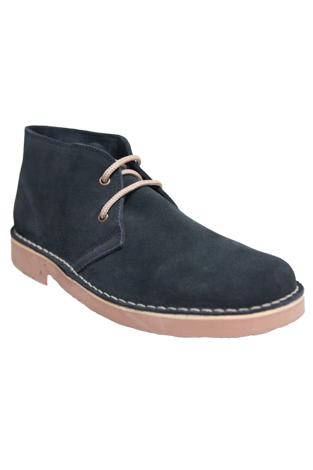 Mens Real Suede Unlined Desert Boots -