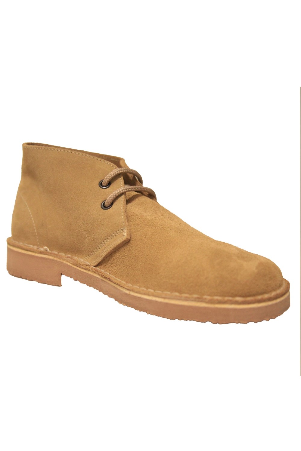 Mens Real Suede Unlined Desert Boots