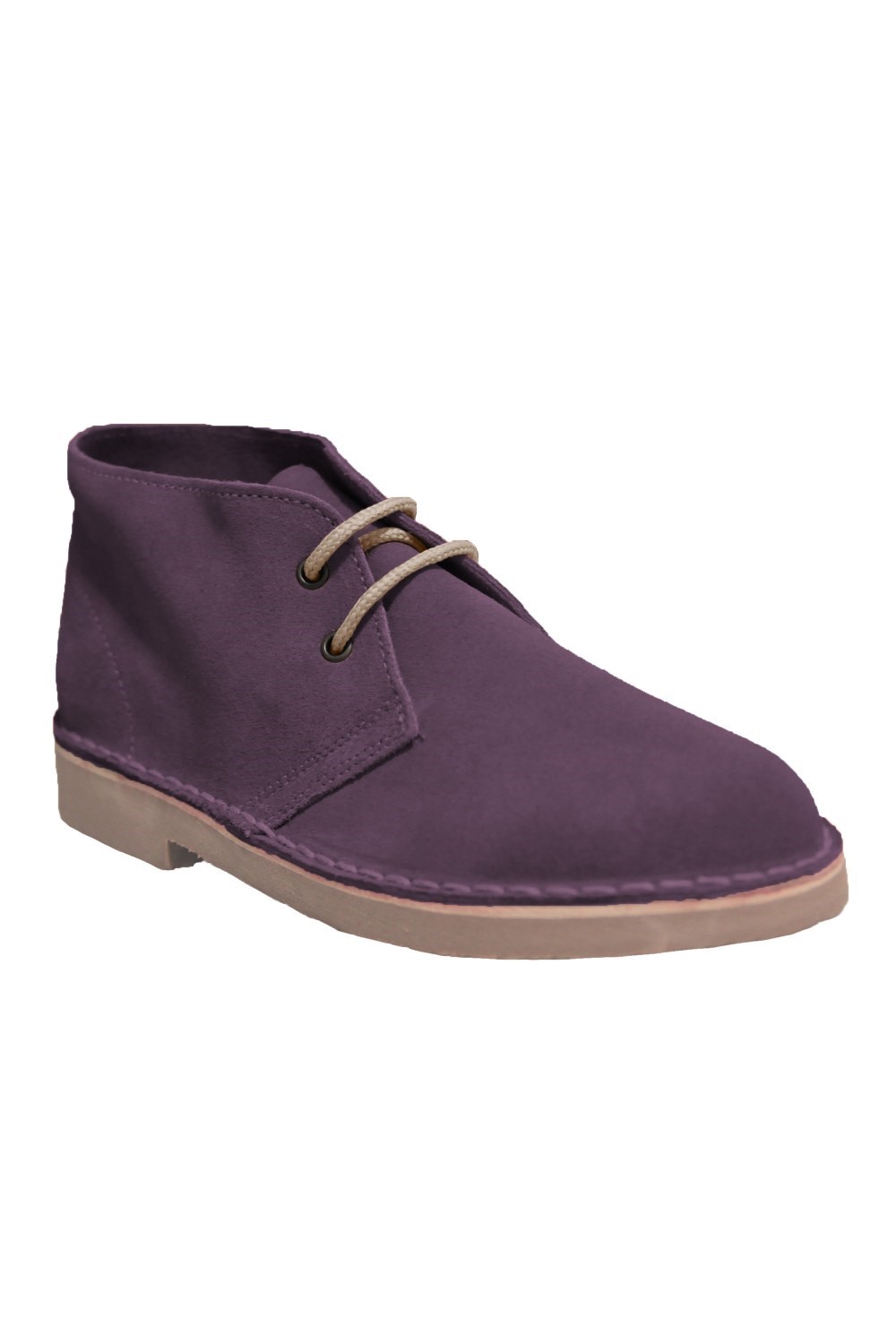 Mens Real Suede Unlined Desert Boots