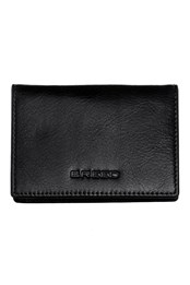 Porter Genuine Leather Bi-fold Wallet Black