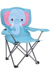 Kids Camping Deck Chair Elephant