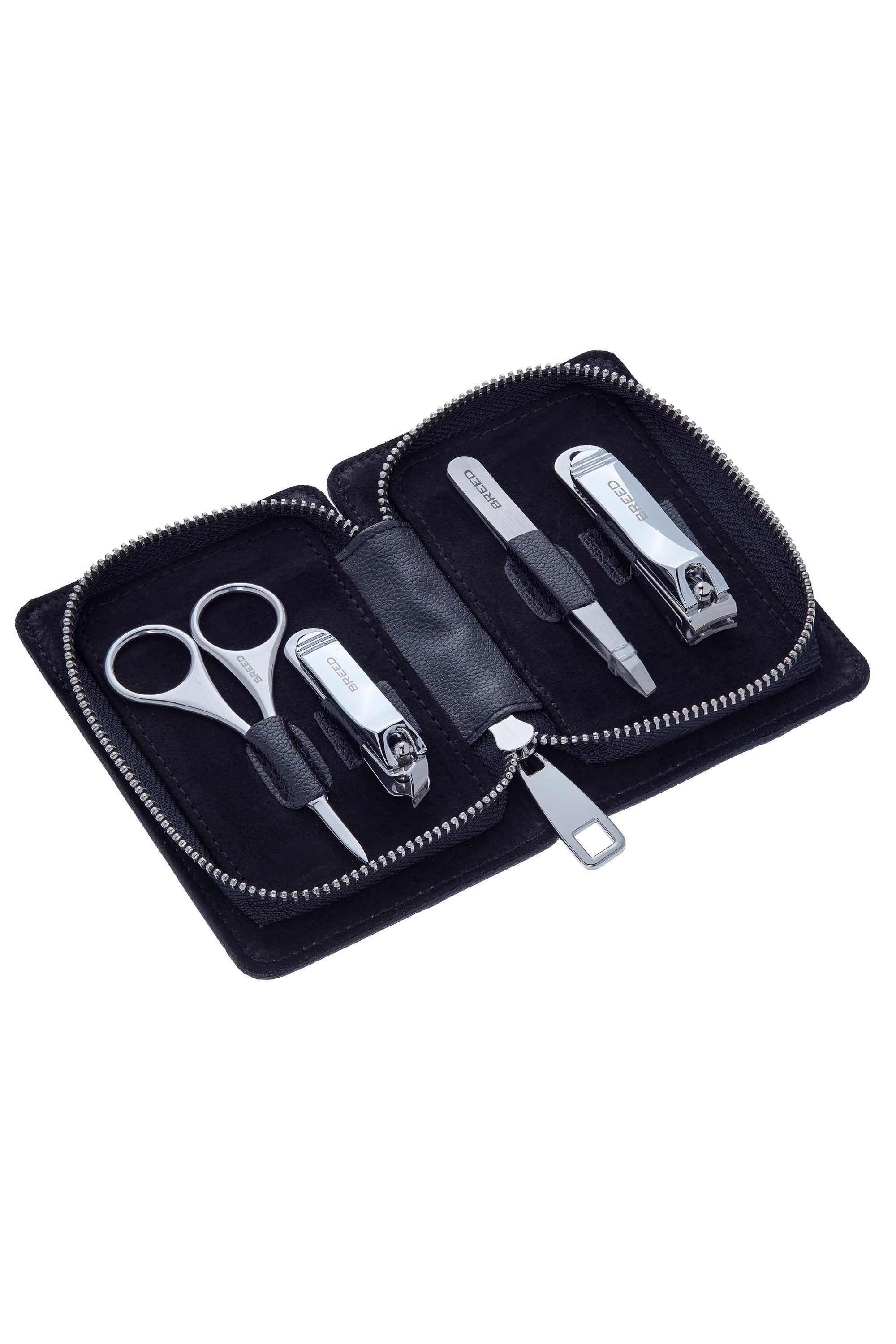 Sabre 4 Piece Surgical Steel Groom Kit -