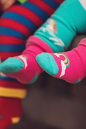Unicorn Magical Rainbow Baby/Kids Socks Rainbow