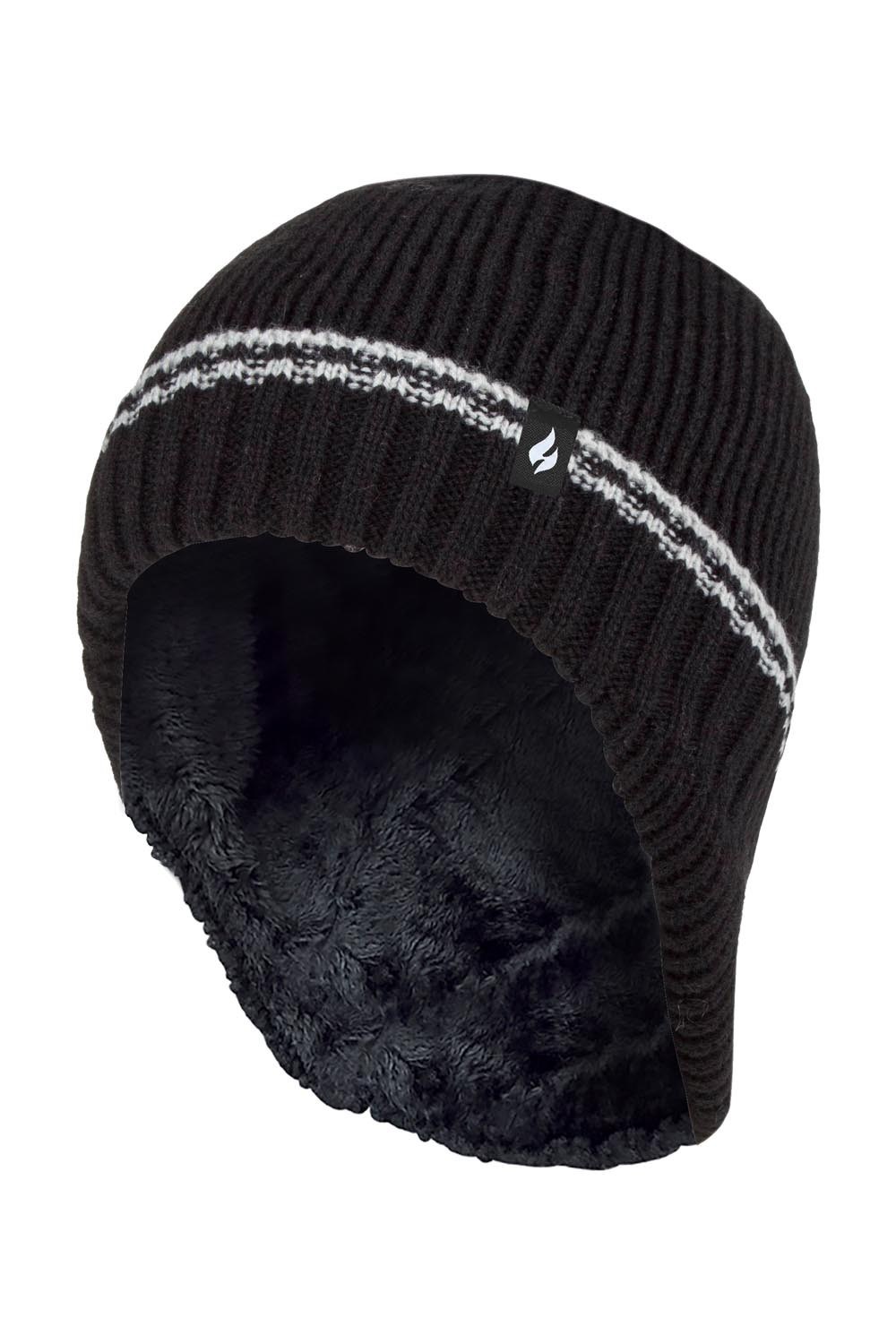 Kids Rib Bobble Pom Pom Hat