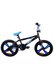 XN-16-20 Freestyle 20" Wheel BMX Bike Satin Black/Blue