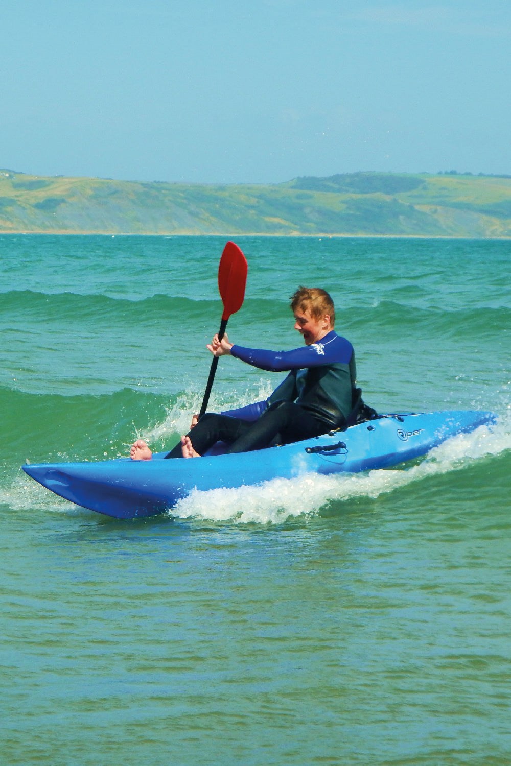 Deluxe Sit on Top Kayak with Paddle and Backrest