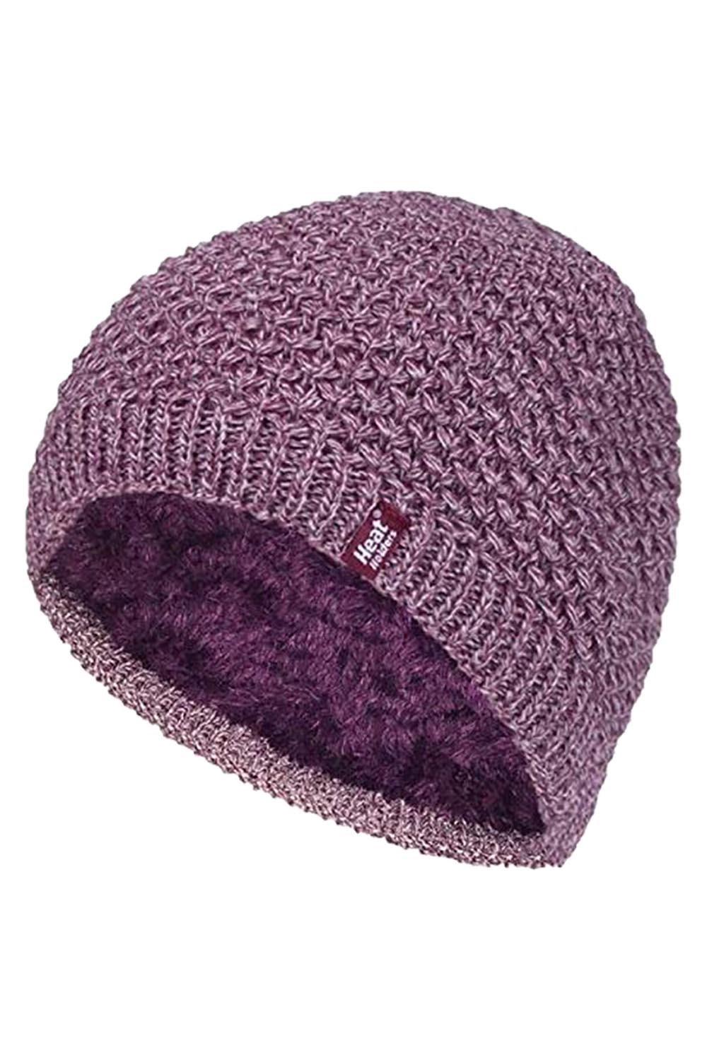 Womens Knit Thermal Beanie Hat