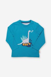 Kids Dino Journey T-Shirt Blue