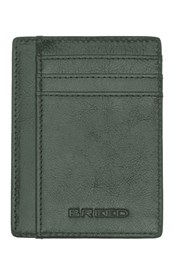 Chase Genuine Leather Front Pocket Wallet Olive