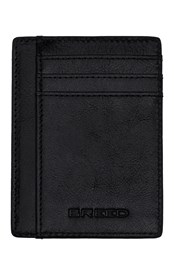 Chase Genuine Leather Front Pocket Wallet Black
