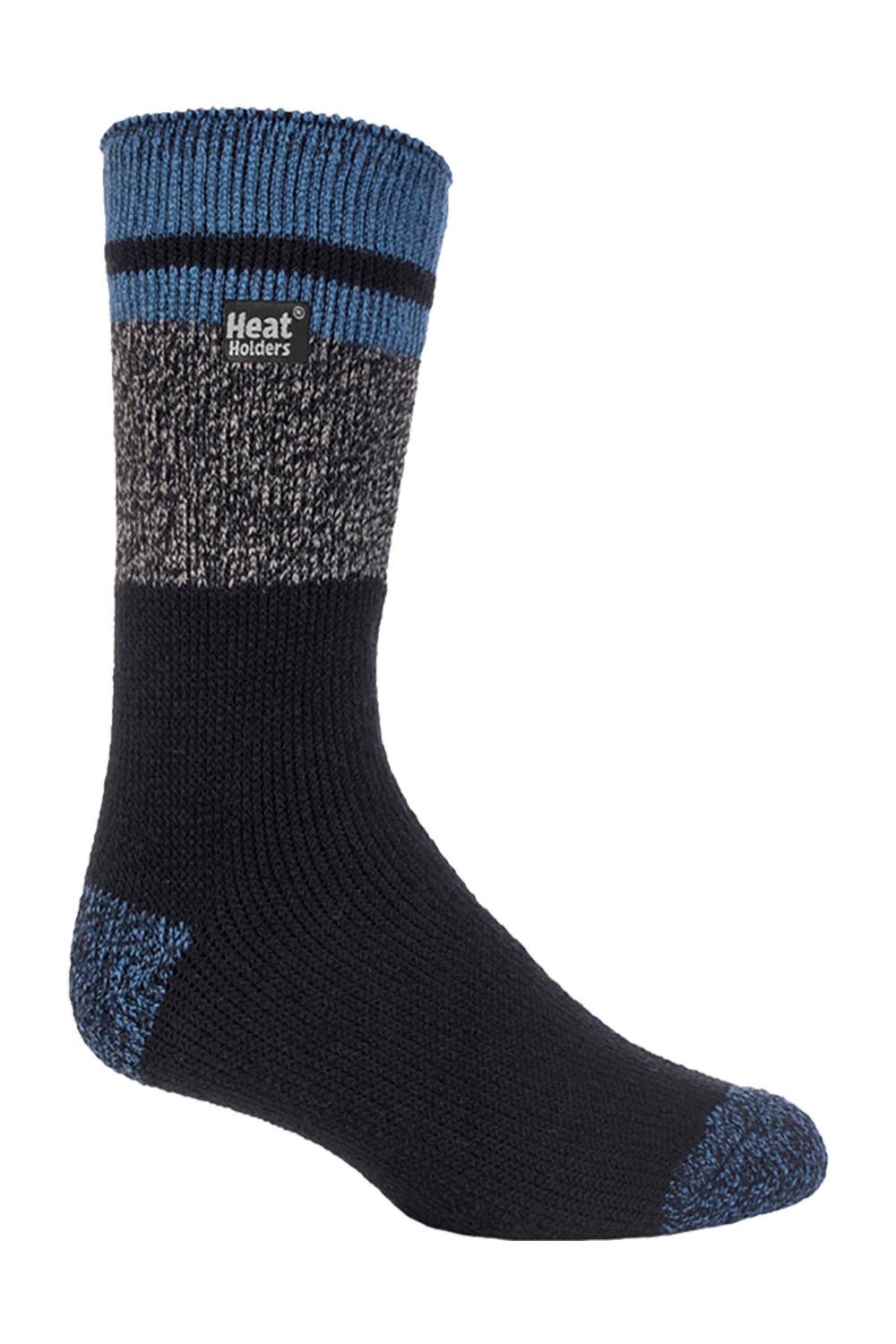 Mens Thick Patterned Thermal Socks