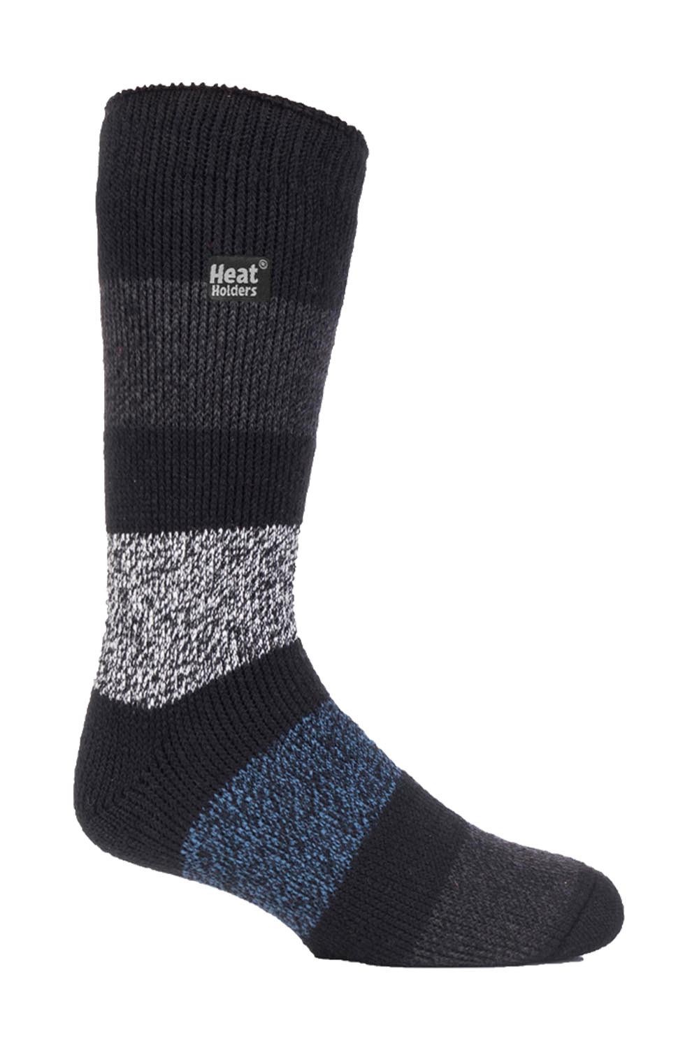 Mens Thick Patterned Thermal Socks