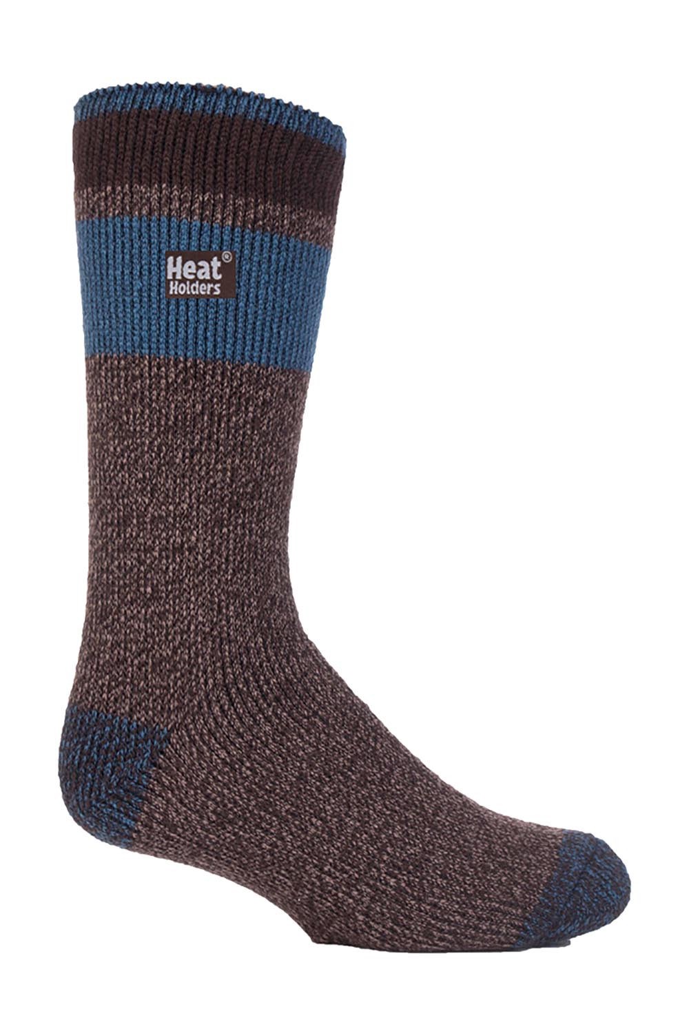 Mens Thick Patterned Thermal Socks