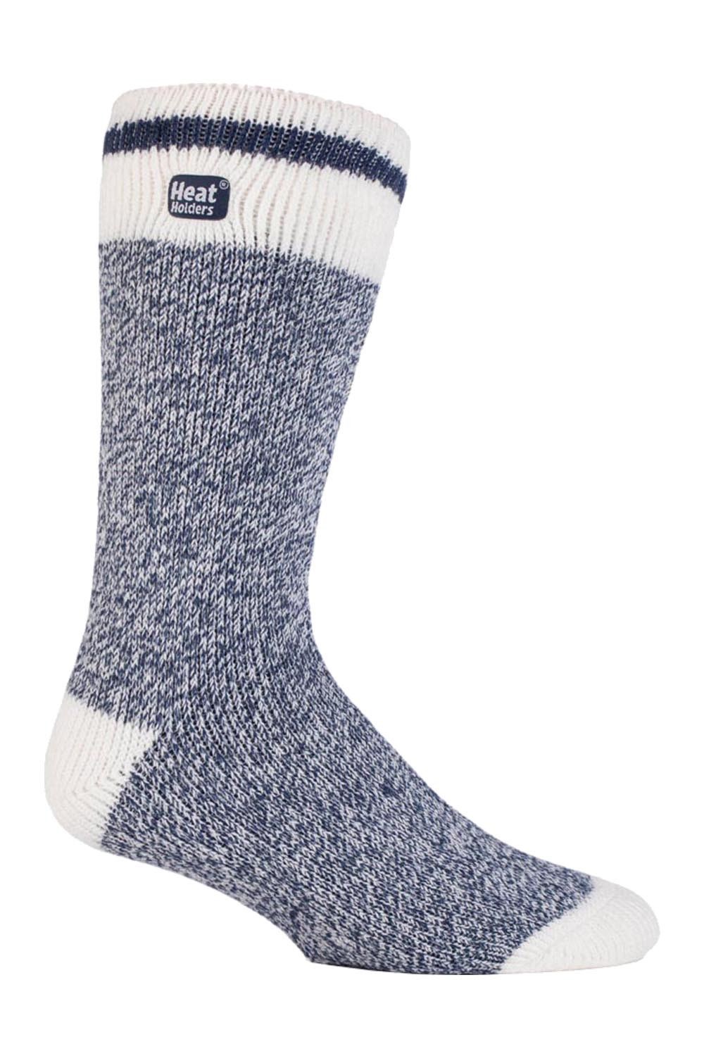 Mens Thick Patterned Thermal Socks