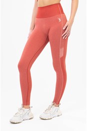 Unity High Waisted Seamless Leggings Scarlet Red