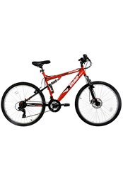 Dallingridge Duke 26" Full Sus Mountain Bike Red/Black