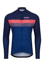 Larrikin Two Long Sleeved Mens Cycling Jersey Multi-colour