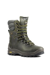 Ranger Mens Waxed Leather Hiking Boot Green Waxed Leather