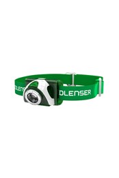SEO3 Outdoor LED Head Torch Green / White