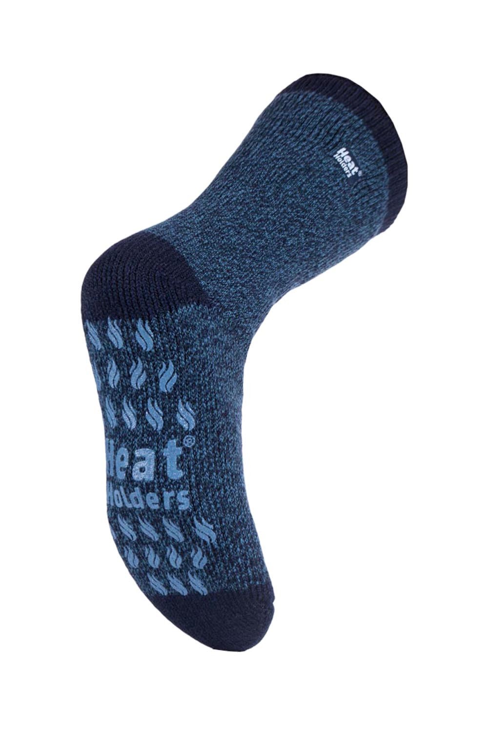 Mens Patterned Thermal Slipper Socks -