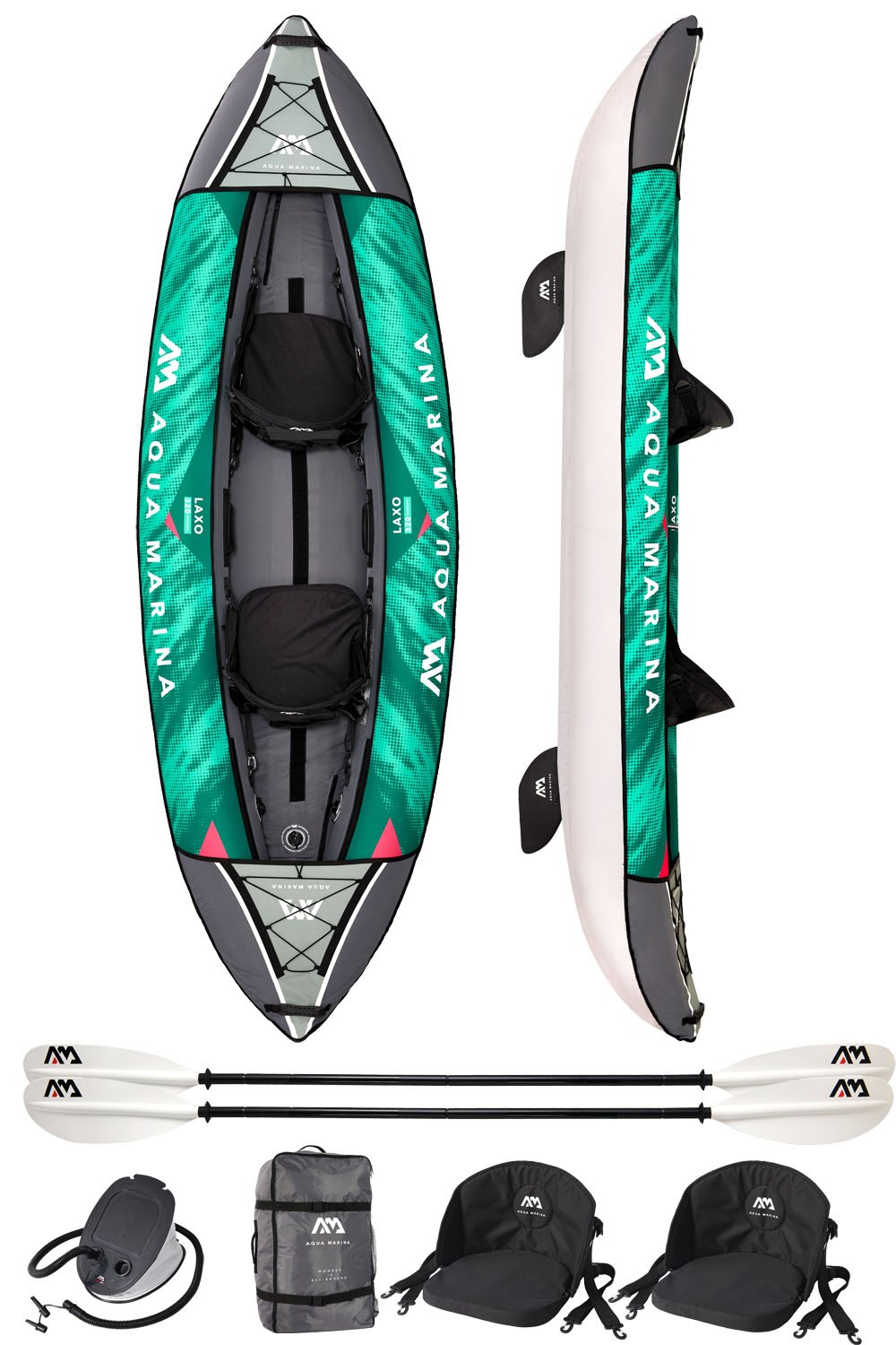 Laxo 2 Person 320cm Kayak Package -