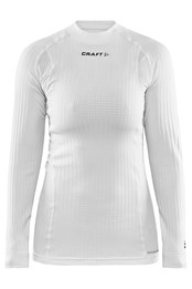 Active Extreme X Womens Long Sleeve Baselayer Top White